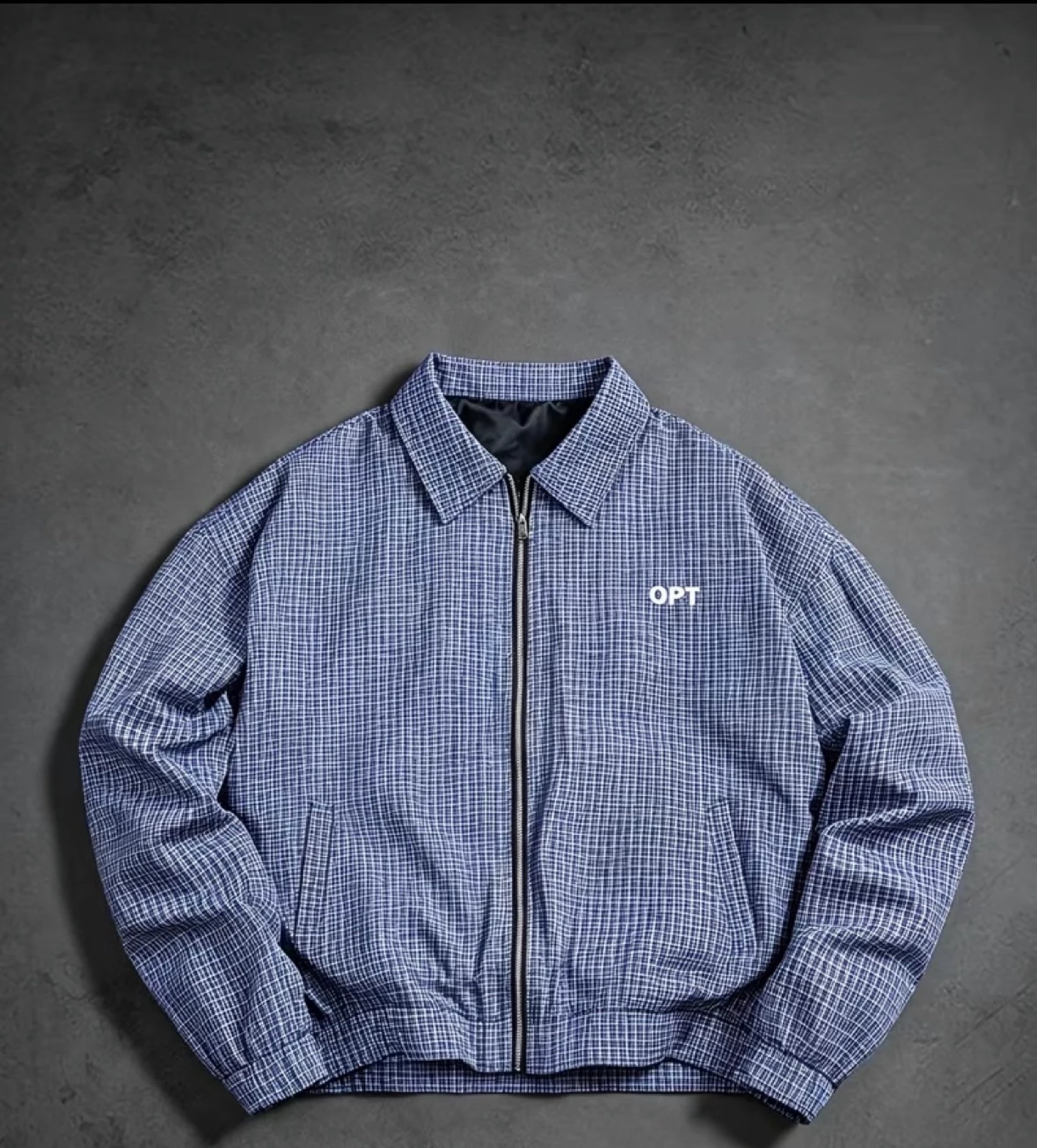 Veste à carreaux vintage